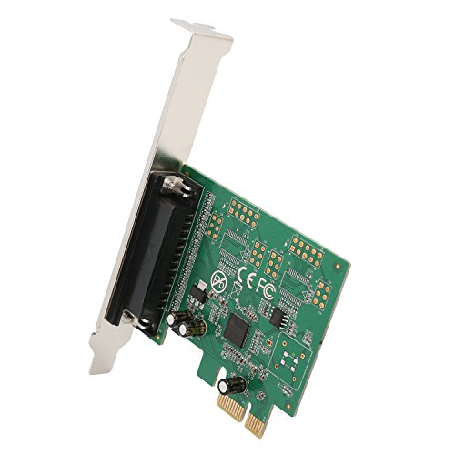 IO Crest 1 Port DB25 Parallel Printer Lpt1 PCI-Express 2.0 X1 Card Components Other SI-PEX10011