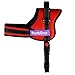 PetLove Dog Harness, Adjustable Soft Leash Padded No Pull Dog Harness for Small Medium Large Dogs, Red