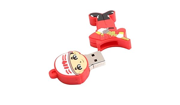 Prettyia Cartoon Cute Usb 2 0 Flash Drive Fireman Type Memory Stick Funny Thumb Cute Jump Pendrive Gift 16gb Amazon Com Au Electronics