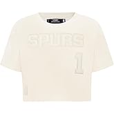 Pro Standard NBA Womens Womens NBA San Antonio Spurs Neutrals Player Short Sleeve Boxy Tee