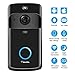 Video Doorbell [Upgrade] Wireless Doorbell Camera IP5 Waterproof HD WiFi Security Camera Real-Time Video for iOS&Android Phone, Night Light (doorbell)