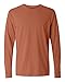 Comfort Colors Ringspun Garment-Dyed Long-Sleeve T-Shirt (C6014)- YAM, XL