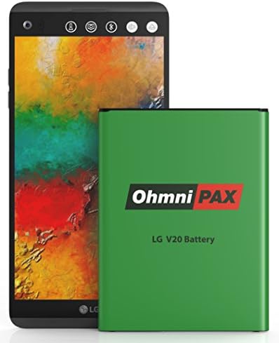 OhmniPax LG V20 Battery- 3200 mAh Replacment battery BL-44E1F
