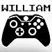 Video Game Custom Name Wall Decal - 0306 - Video Game Controller - Controller With Custom Name - Gamer - Teen