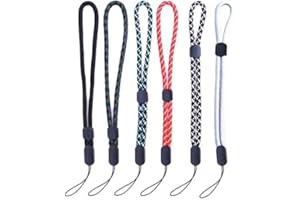 FINENIC Hand Wrist Strap Lanyard, Adjustable Wristlet Hand Strap Nylon Lanyard with Quick-Release for Cell Phone Cases, Cameras, Keychains, USB Flash Drives, Tablets, Gopro and Other Portable Items