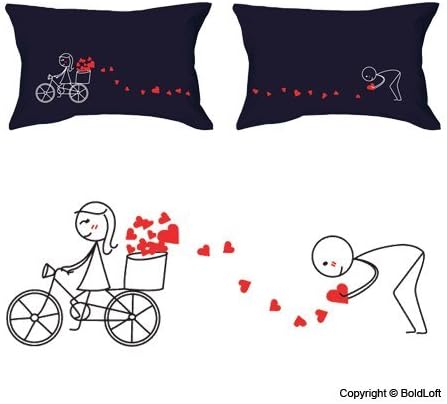 Amazon Com Boldloft All My Love For You Couple Pillowcases Dark