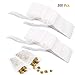 Numola Disposable Drawstring Tea Filter Bags, Empty Tea Bags Corn Fiber Natural Material Tea Infuser Bag for Herb & Tea Loose Leaf Tea 200 Pcs (4.2