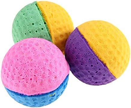 HpyAlwys - Pelotas de látex para Gatos, 12 Unidades, Pelotas de ...