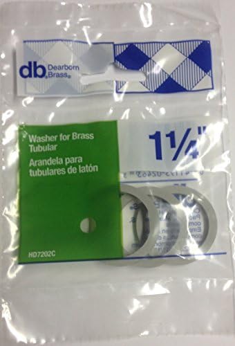 Rubber Slip Joint Washer 1-1/4"", 3/Card, Ind. Printed Bag, Display Box