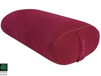 Chin Mudra Oval 100% algodón orgánico Yoga reforzar 60 cm x 30 cm