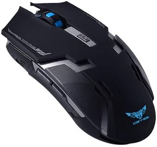 I8 Wireless Ergonomic Mouse 2.4G High Precision Vertical Mouse 800/1200/1600 DPI, Chargeable Soundless Optical Design 6 Buttons for Notebook, PC, Laptop, Computer (black)