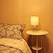 COTULIN Small Table Lamp,Gold Bedside Lamps for Bedroom Nightstand,Modern Hollowed Out Base Table Lamp with White Fabric Shade for Living Room,Small Desk Lamp