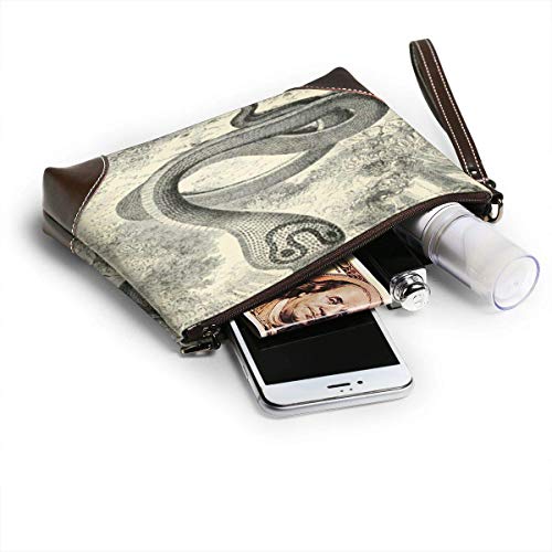 41ForvHYIrL Hdadwy Un bolso de mano de cuero de serpiente venenosa The Wallet Phone Bag Hdadwy Un bolso de mano de cuero de serpiente venenosa The Wallet Phone Bag - Imagen 7