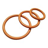 Penile Cock Ring Silicone Male Erection Enhancement Stay Hard Set of 3 Cockrings (Gold) Discreet Packaging