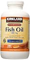 Kirkland Signature Natural Fish Oil Concentrate with Omega-3 Fatty Acids, 400 Softgels 1
