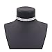 Boosic Stackable White Crystal Choker Necklace Jewelry For Women