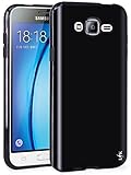 J3 Case, Express Prime Case, Amp Prime Case, LK Ultra [Slim Thin] TPU Rubber Soft Skin Silicone Protective Case Cover for Samsung Galaxy J3 / Express Prime / Amp Prime (Black)