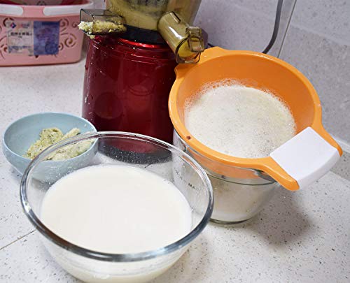 Stainless Steel Mixing Bowl with Non-Slip Bottom,Tiny Fine Mesh Baking Sifter(Yellow) - Image 5