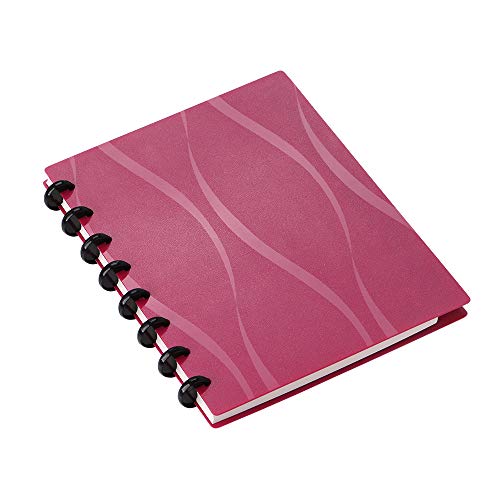 Eagle Discbound Notebook, Customizable Notebook, Junior Size, Poly Cover, 60 Sheets Ruled /Lined