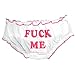 Himifashion P2294 One Size Cute Yes Daddy Prints White Cotton Panties Women Underwear