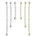 GIRLPROPS Nickel Free Set of 6 Necklace Bracelet Extenders 2