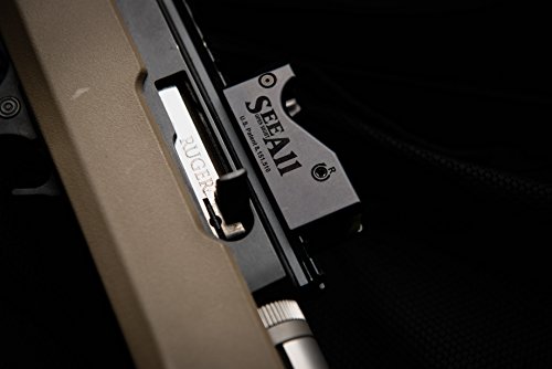 SeeAll The Original Open Sight Gen-1 | Tactical Gun Sight Replacement | Ultra Fast Target Acquisition | Picatinny Rail Mount Compatible for Rifle, Shotgun, Pistol | No Battery Needed (Delta Reticle)