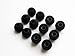 12pcs: Large (L) Black Replacement Eartips Earbuds for Monster Beats Dr. Dre Tour, Powerbeats, urBeats 2.0, HeartBeats 2.0 (Lady Gaga), DiddyBeats and Turbine Pro, Gratitude, DNA, Diesel VEKTR, iSport Victory, iSport Immersion, Inspiration, ClarityMobile, NCredible N-Ergy In-Ear Stereo Earphones