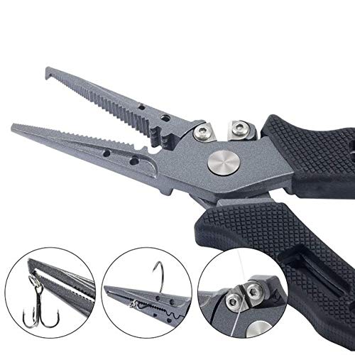 WYYHAA Angelzange Fish Grip Tool Set, Edelstahlgreifer Grip Tool Fish Holder mit Maßband, Eva-Schaum-Griff Einstellbare… – Bild 7