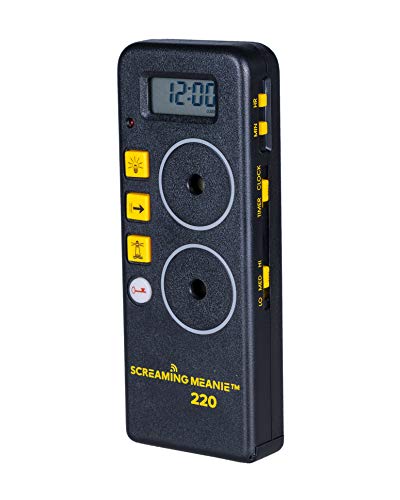 Screaming Meanie 220 Alarm Clock and Timer - Extremely Loud for Deep Sleepers - Multi-Purpose Clock  - coolthings.us