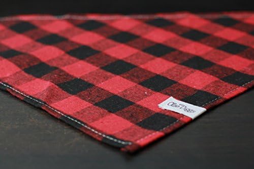 Ollie Diggs Dog Bandanas (Red Robin)