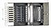 Tupavco TP806 Shielded RJ45 CAT5 CAT5E Crimp Connector (100 Pack Bag) 8P8C STP Ethernet Network Cable Plug Crimp Jack...
