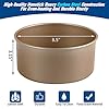 Zoymensu Round Cake Pan8 inch Non-Stick Coating/Easy Release/Removable Bottom Professional Bakeware,Suitable for Oven…