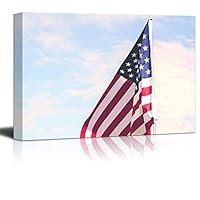 Canvas Wall Art Memorial Day Canvas Prints Home Artwork Decoration for Living Room,Bedroom - 12x18 inches