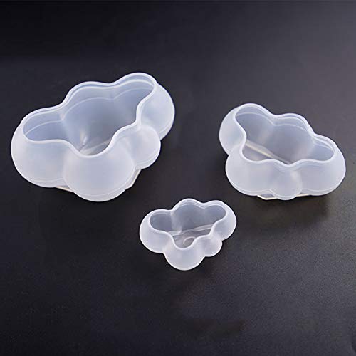 HEART SPEAKER DIY Handmade Silicone Cute Cloud Mold Ornament Decor Epoxy Craft Making Tool - S
