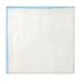 10 Pieces Baby Care Bath And Shower, Baby Bib, Cotton Double Soft Gauze Handkerchief_Blue (Blue)