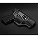 LIRISY Leather IWB Holster | Inside The Waistband Concealed Carry Gun Holster for Glock 17 19 22 23 32 33 / S&W M&P Shield/Springfield XD XDS and Similar Handgun Pistols