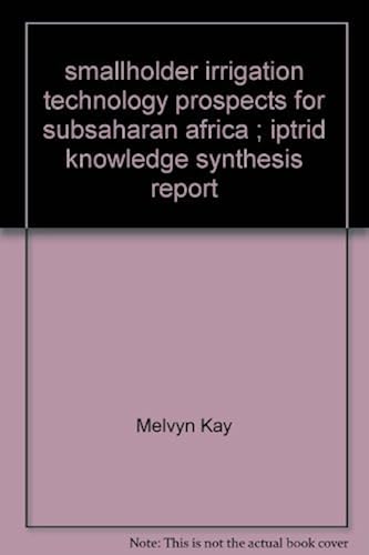 Download Smallholder Irrigation Technology: Prospects for Sub-Saharan Africa PDF