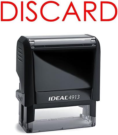 Discard Rubber Stamp for Office Use Self-Inking