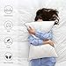 JOLLYVOGUE 2 Pack Bed Pillows for Sleeping-Hypoallergenic Pillow for Side and Back Sleeper Hotel Pillows Down Alternative Sleeping Pillows with Super Soft Plush Fiber Fill-King Size