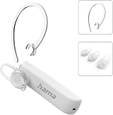 Hama Mono Bluetooth 5.0 Headset 15Hr Talk Time Multipoint Voice Control White view 5