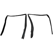 Glass Run Channel, Quarter, Non-Operational, Unbeaded, 66-67 GM A-Body, 2-Dr Sdn - Foto 5