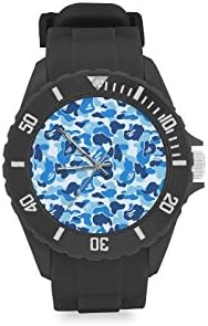 Sport Rubber Strap Watch Bape camo Pattern