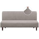 PrinceDeco Stretch Armless Futon Cover Futon
