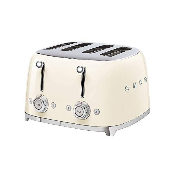 Smeg Tostadora TSF03CREU · Imp de Italia 220v | Crema