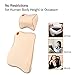 Anyshock Lumbar Support Back Cushion & Headrest Neck Pillow Kit Memory Foam Ergonomic Orthopedic Backrest for Car Seat Office Computer Chair and Wheelchair Back Pain Relief (Beige)