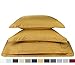 Duvet Cover for a Duvet Insert Comforter, Queen Size, Camel Gold Solid Color, 100% Double Brushed Microfiber Fabric 1800 Series Luxury Bedding Collection, Hypoallergenic, Most Cozy Comfortable Bedroom Set on Amazon, Basic 3-Piece Set Includes Silky Soft Duvet Cover with Pillow Shams, Supreme Quality Bed Linen Sale by Nestl Bedding