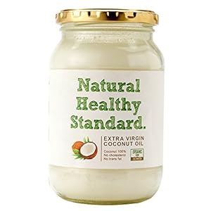 Natural Healthy Standard　エキストラヴァージン ココナッツオイル 462g (500ml) 【国内充填品】