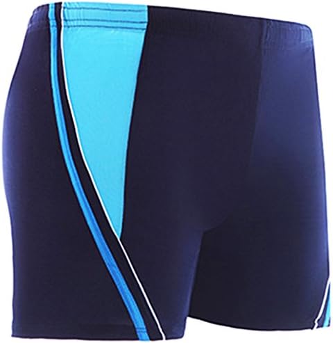 StoSport Men's Basic Swim Shorts Swimwear Trunks Waterproof Technology Dry Fast Blue+Light Blue XXXXL