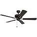 Honeywell Springhill 44-Inch Ceiling Fan with 3 Sunset Shade Lights, Five Reversible Cimarron/Ironwood Blades, Oil-Rubbed Bronze