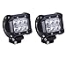 JAHURD 2Pcs 18W Led Light Bar 4